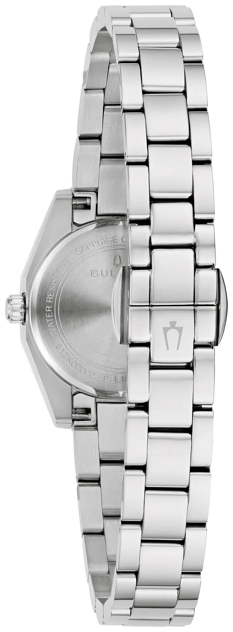 96L345 Bulova Bracelet Watch Stainless Steel Light Blue Dial Surveyor