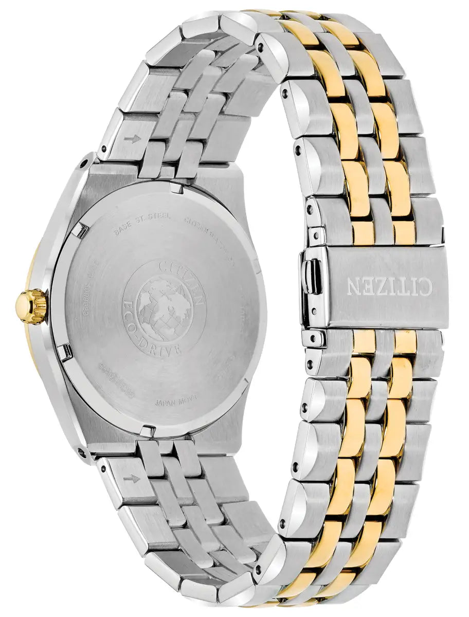 BM7334-58A Men's Citizen Watch Two Tone Stainless Steel Eco-drive