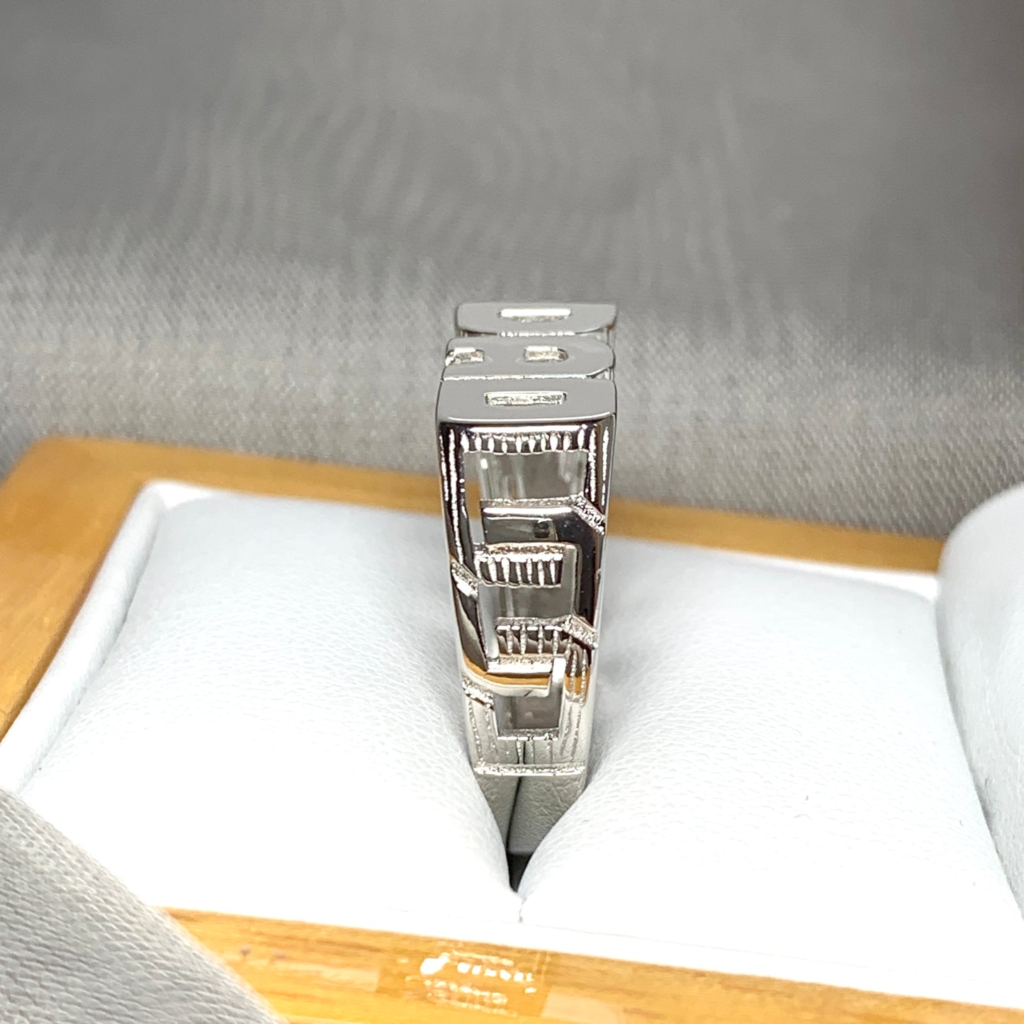 Dad ring men's sterling silver