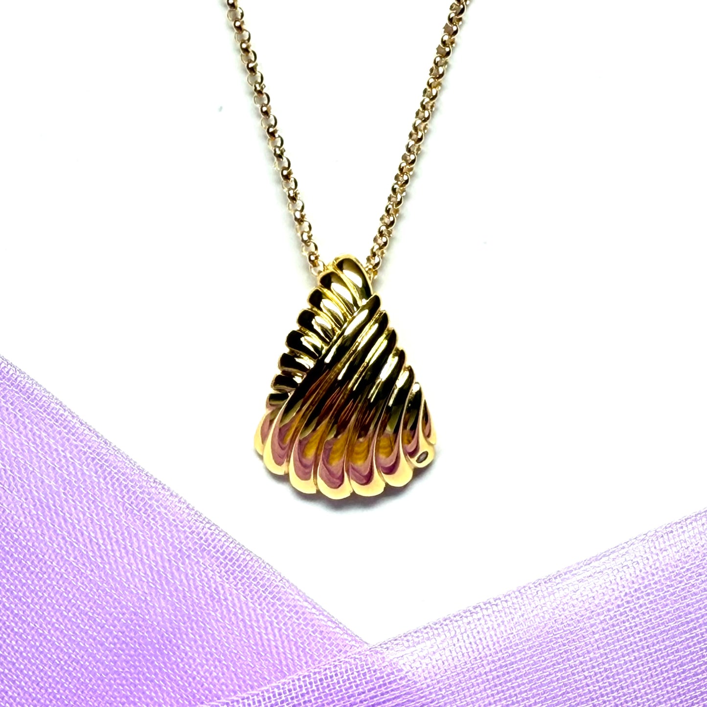 HD X GE Paris Pendant Hot Diamonds necklace sterling silver gold plated real diamond set dropped pendant DP1082