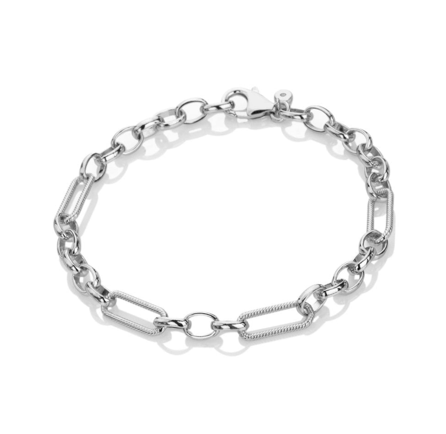 HD X TG Statement Link diamond bracelet Hot Diamonds sterling silver Tasha Ghouri