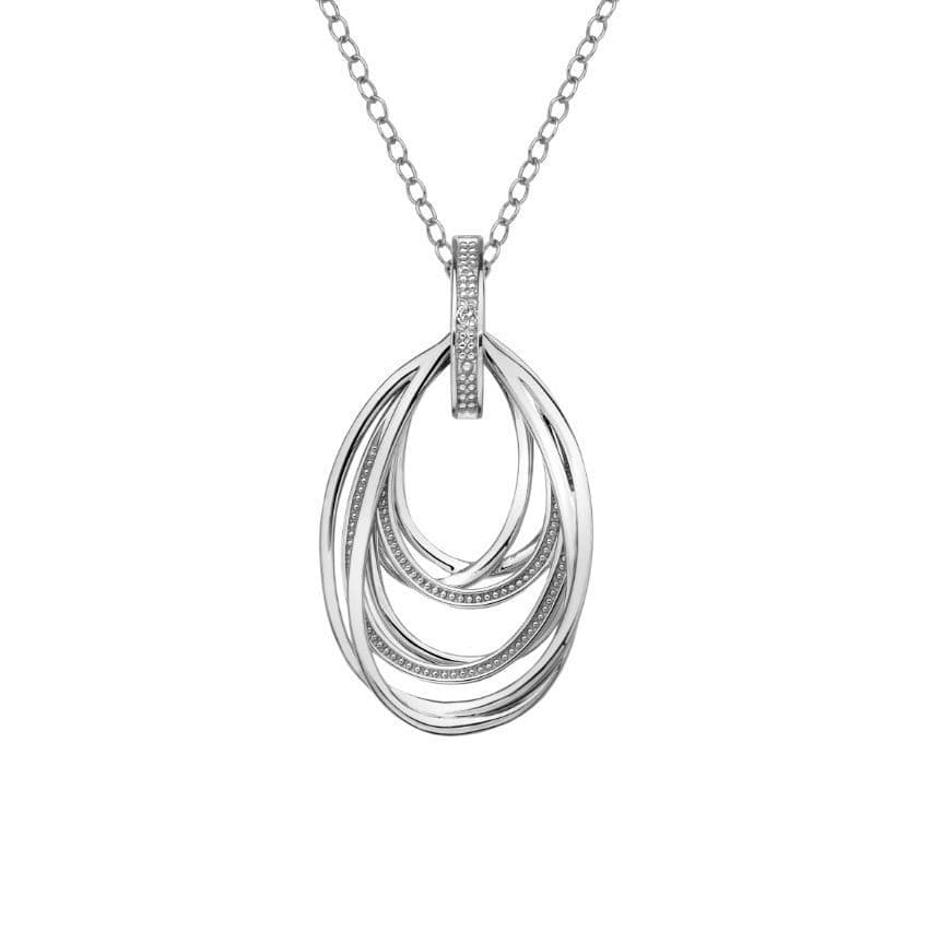 Hot diamonds Chandelier 925 Sterling Silver Vintage necklace DP651