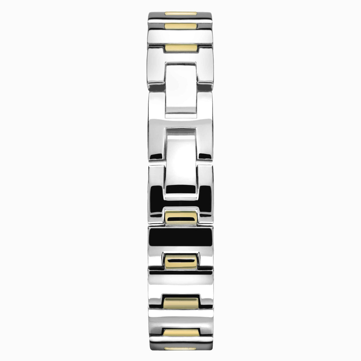 40490 Sekonda Watch Amelia Ladies Two Tone Bracelet Clear Dial Crystal Set