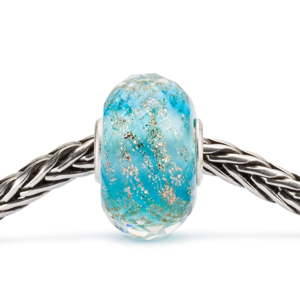 Trollbeads Glass Holistic Sterling Silver TGLBE-30056, stunning