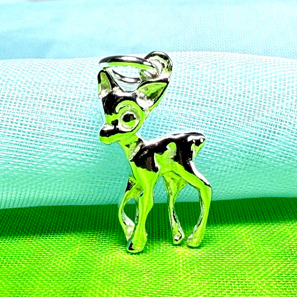 Bambi Charm Sterling Silver