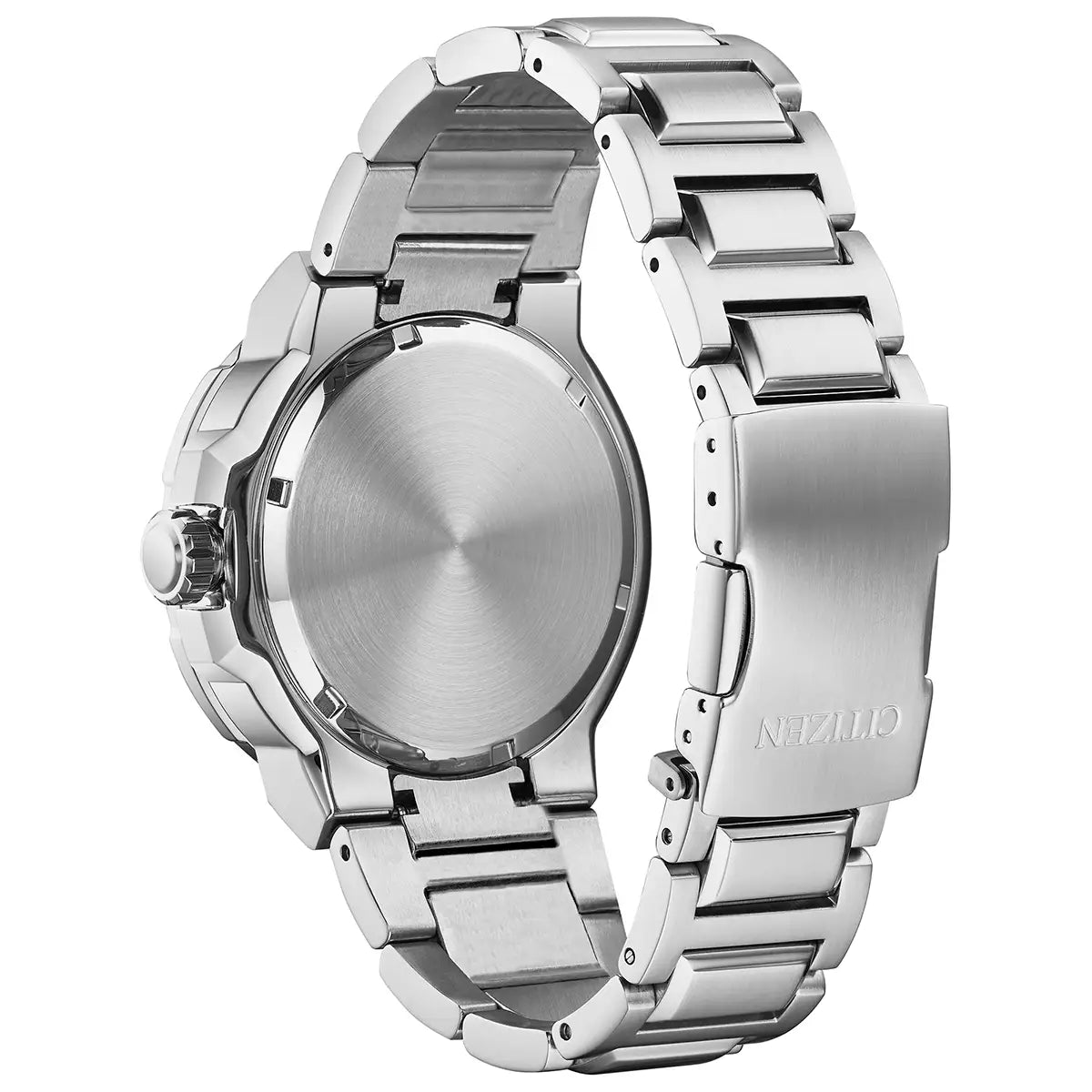 Mens Sport Citizen Watch Stainless Steel Eco-drive Green Dial And Green Bezel AW1428-53X