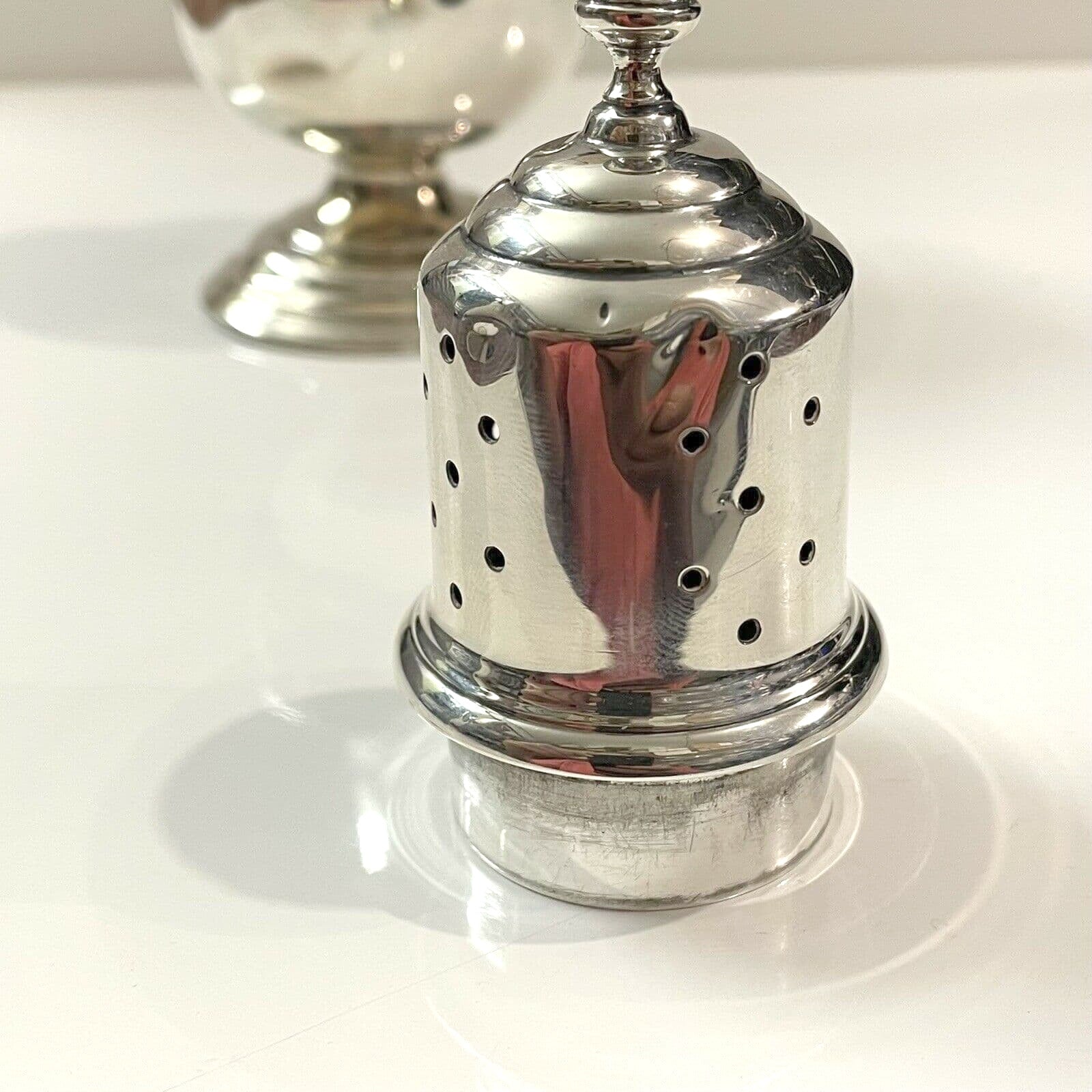 Sterling Silver Pepper Pot Condiment - Pre Loved