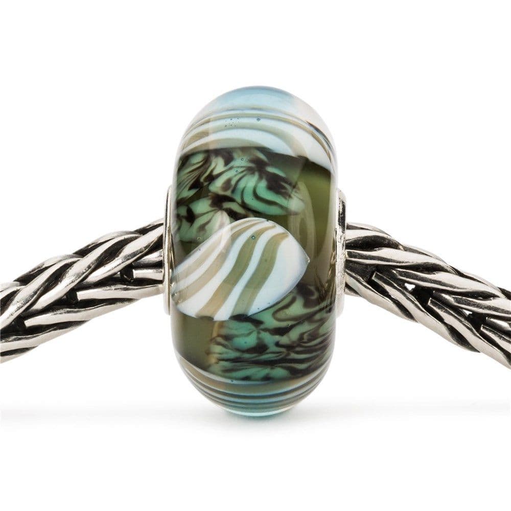 Curious Clams Trollbeads Glass Bead Limited Edition TGLBE-20280