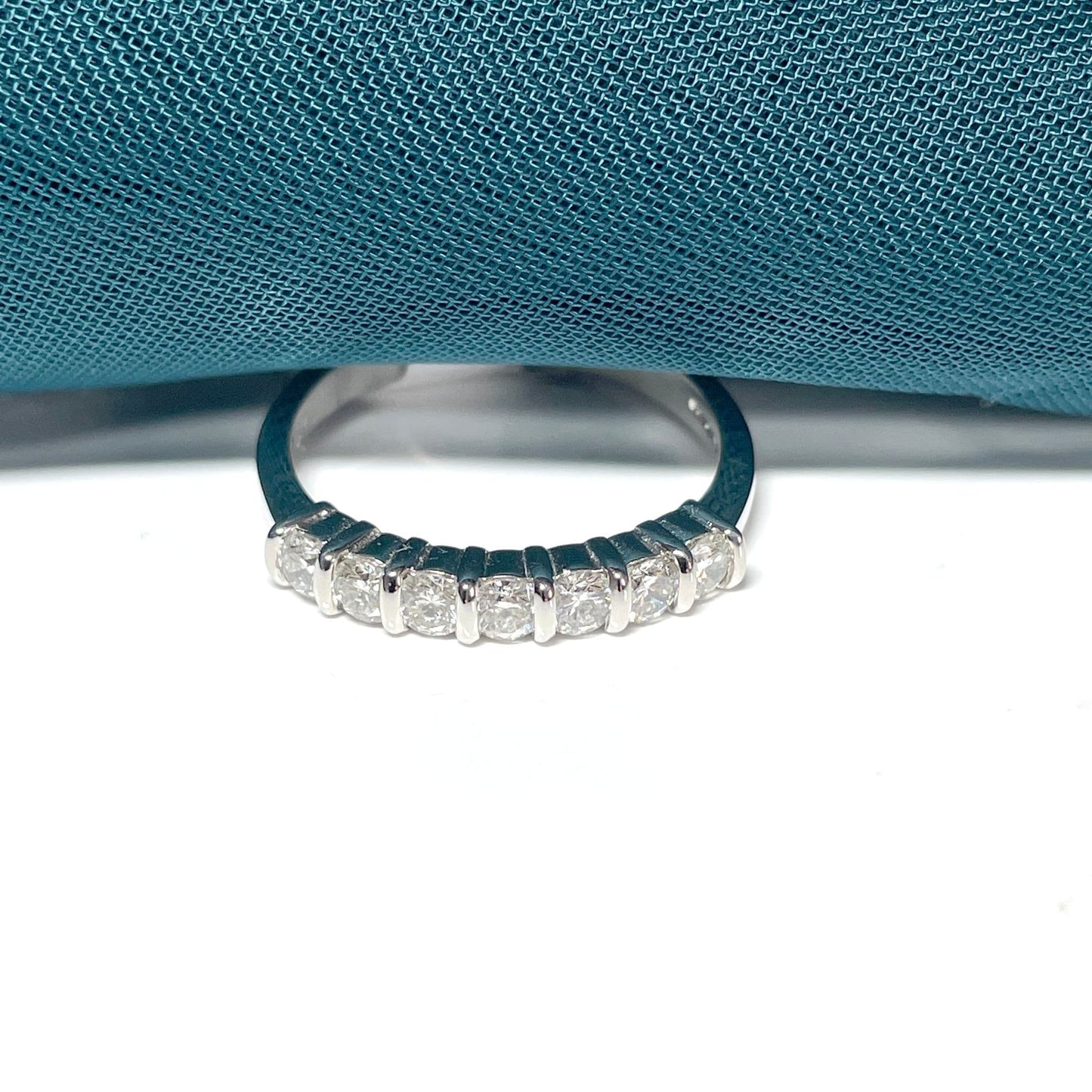 Diamond Tension Set Eternity Ring