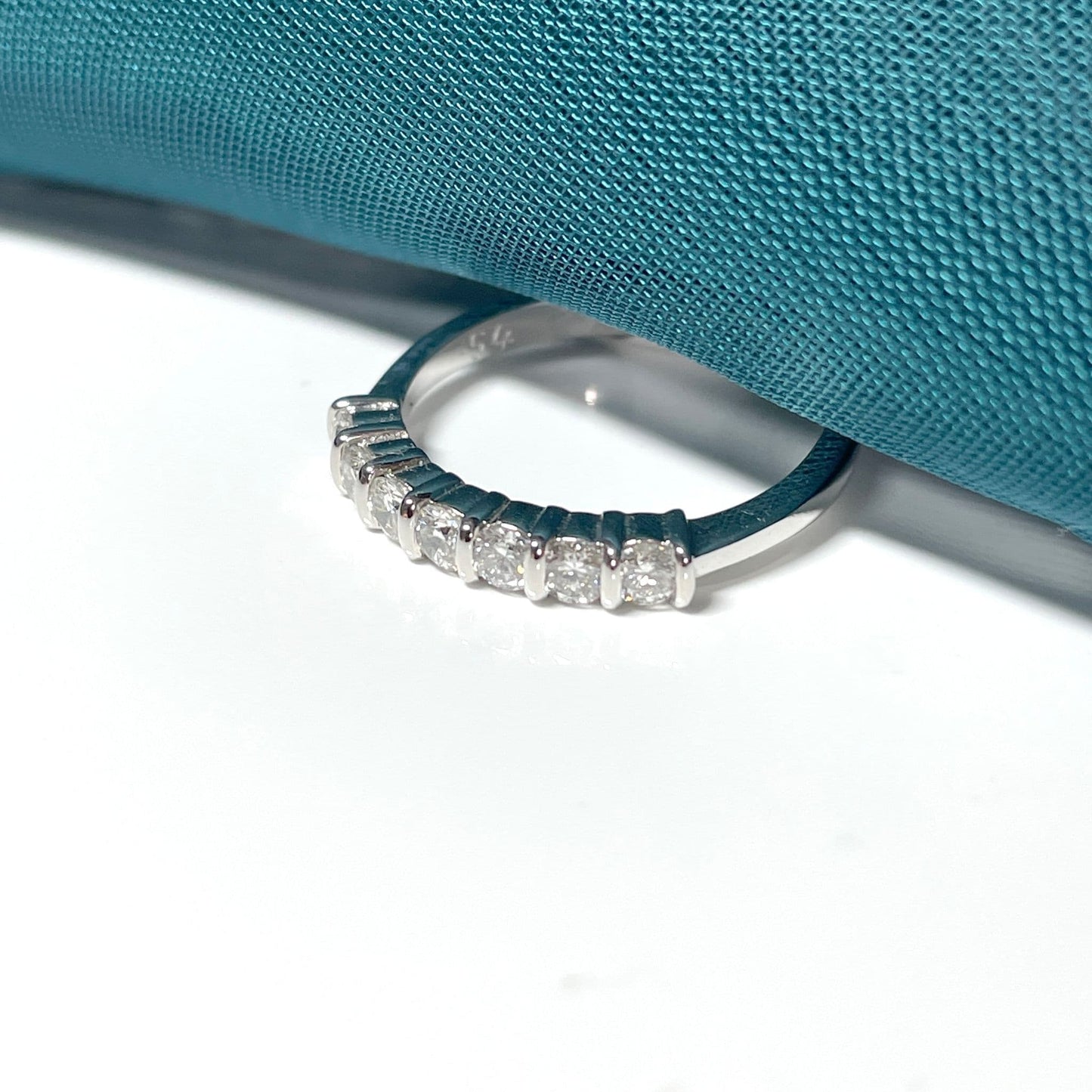 Diamond Tension Set Eternity Ring