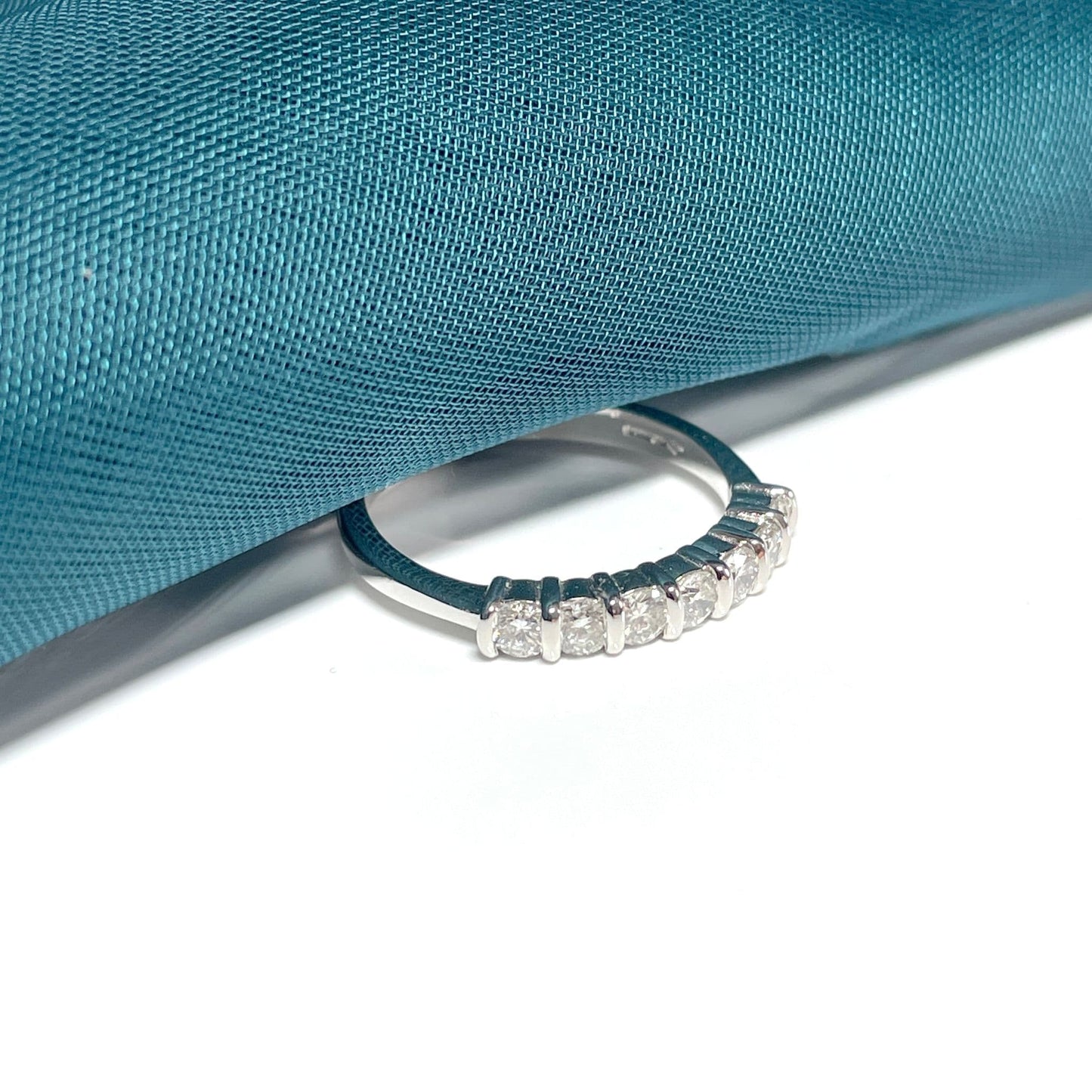 Diamond Tension Set Eternity Ring