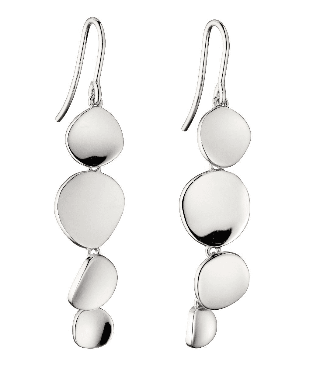 Fiorelli organic circle drop earrings