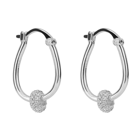 Fiorelli sparkly hoop earrings
