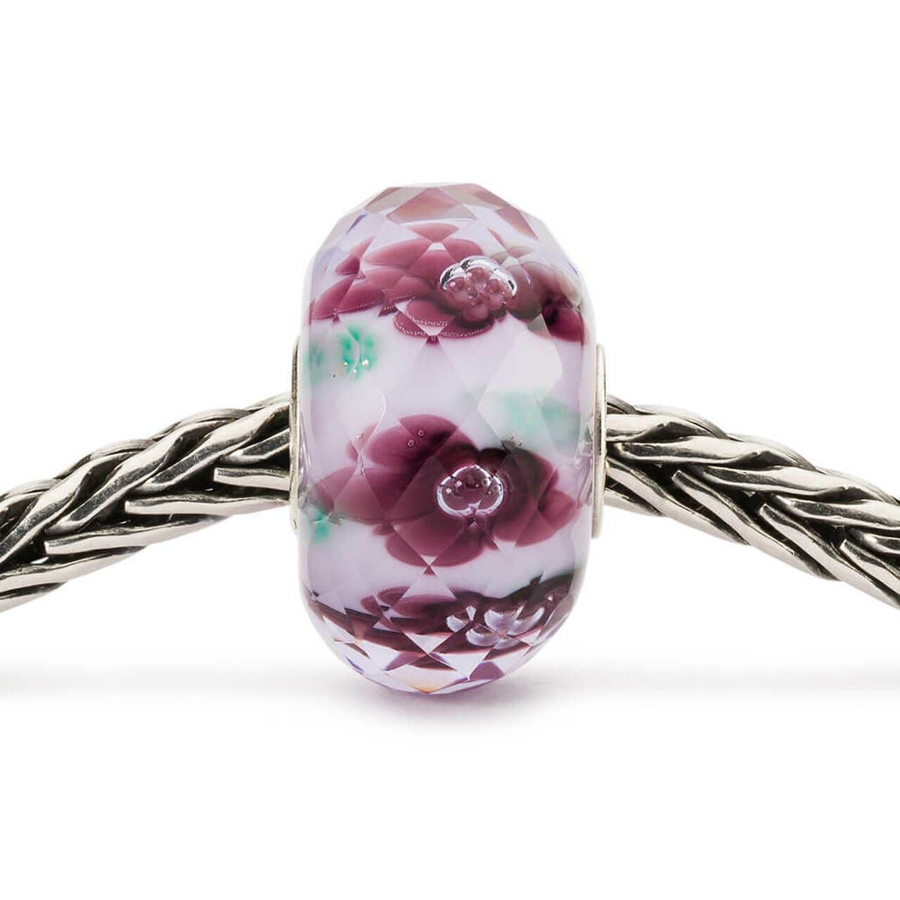 Flower Art Bead Trollbeads Limited Edition Glass Bead