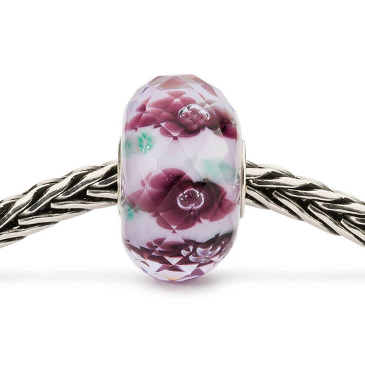 Flower Art Bead Trollbeads Limited Edition Glass Bead
