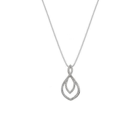Harmony Hot Diamonds Sterling Silver Necklace DP733
