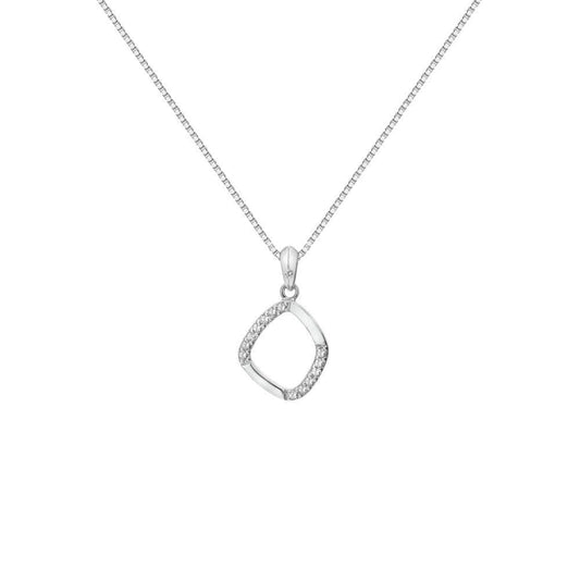 Hot Diamonds Sterling Silver Small Behold Necklace Pendant DP782