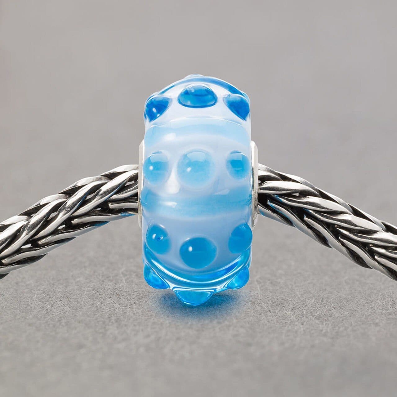 Limited Edition Trollbeads Breeze Of  Blue Bead TGLBE-20119