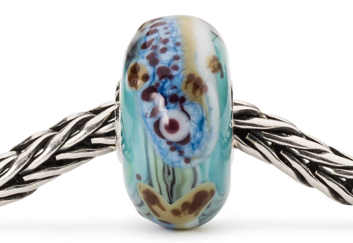 Savvy Salmon Trollbeads Glass Bead Limited Edition