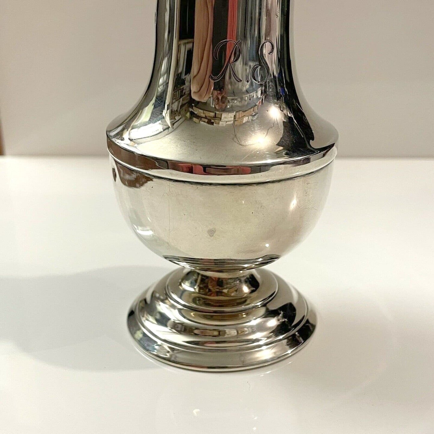 Sterling Silver Pepper Pot Condiment - Pre Loved