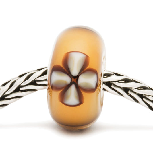 TGLBE-10109 Trollbeads Lucky Clover Glass Bead
