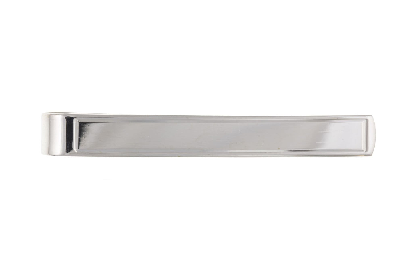 Tie Bar Sterling Silver Plain Tie Clip