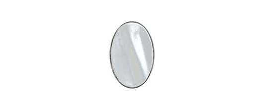 Tie Pin Sterling Silver Oval Mother Of Pearl Tie Tac