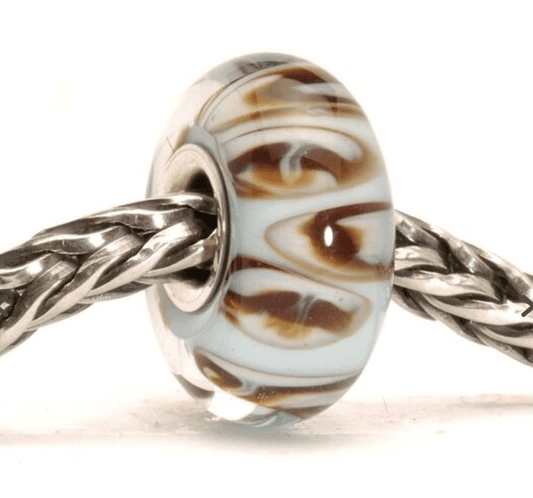 Trollbeads Aquamarine Pastel Glass Bead TGLBE-10033