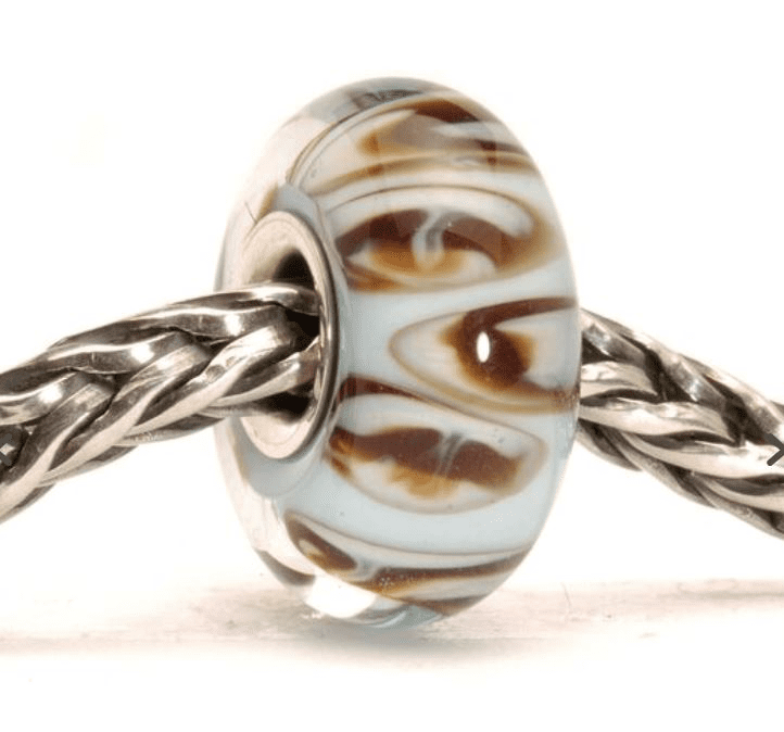Trollbeads Aquamarine Pastel Glass Bead TGLBE-10033