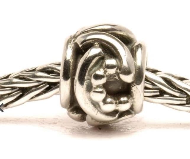 Trollbeads Art Deco Sterling Silver Bead TAGBE-20003