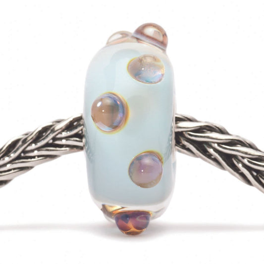 Trollbeads Blue Moonstone Glass Bead TGLBE-10140
