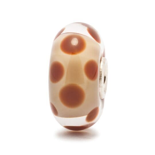 Trollbeads Chocolate Dot Bead TGLBE-10123