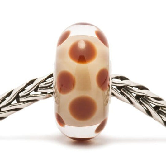 Trollbeads Chocolate Dot Bead TGLBE-10123