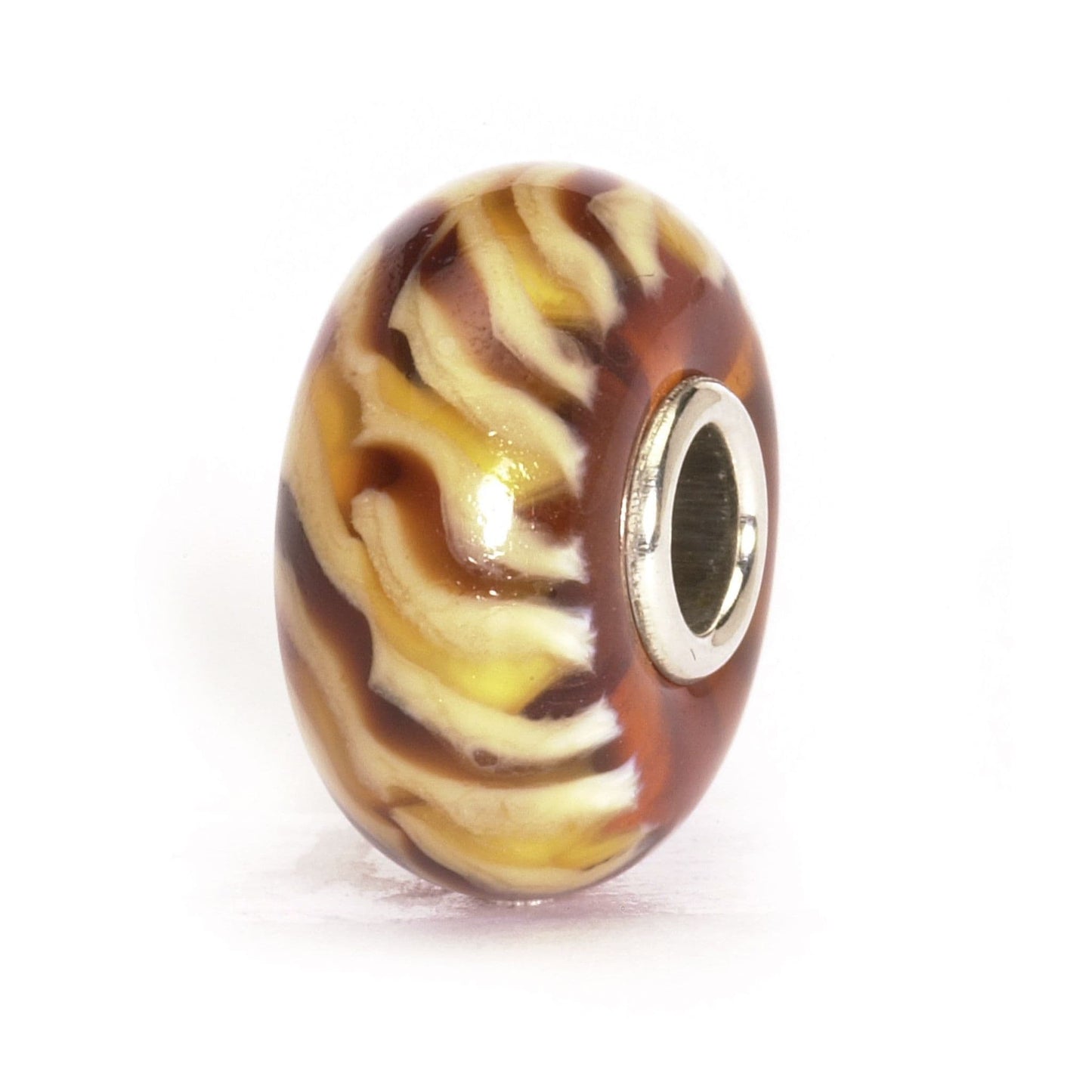 Trollbeads Clear Brown Braid TGLBE-10278