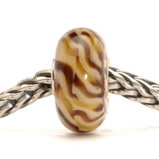 Trollbeads Clear Brown Braid TGLBE-10278