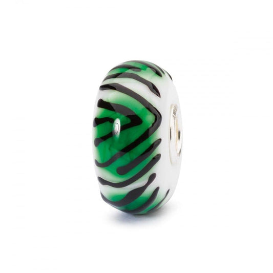 Trollbeads Emerald Tiger Glass Bead Spring Collection 2018 TGLBE-10422