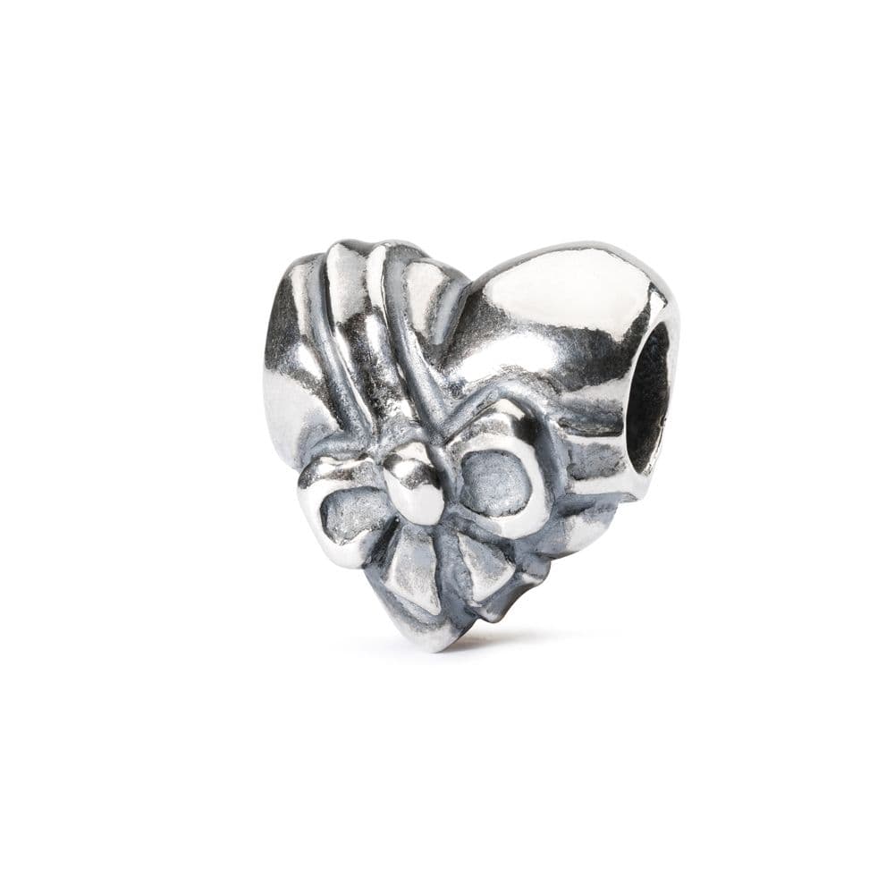 Trollbeads Heart Bow Bead TAGBE-20064