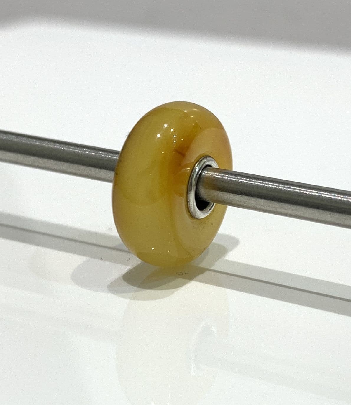 Trollbeads Light Yellow Amber Bead Amber 12