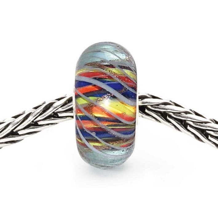 Trollbeads Multicolour Spirograph TGLBE-20121 Limited Edition Peoples unique 2020 Glass Bead