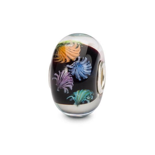 Trollbeads New Year Celebration TGLBE-20147 Limited Edition Multi coloured Fireworks Glass Bead