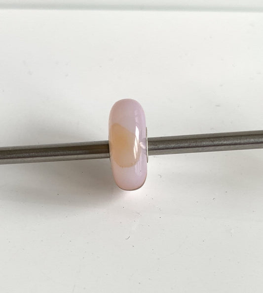 Trollbeads Pink Striped Agate Bead