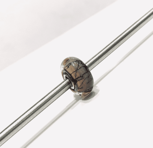 Trollbeads Purple Forest Mist TGLBE-00143 Glass Bead