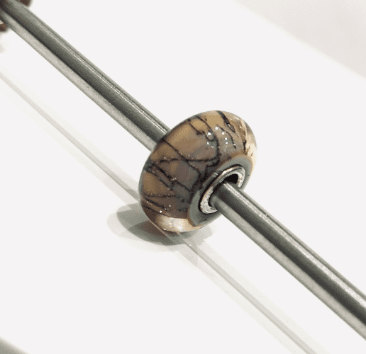 Trollbeads Purple Forest Mist TGLBE-00143 Glass Bead