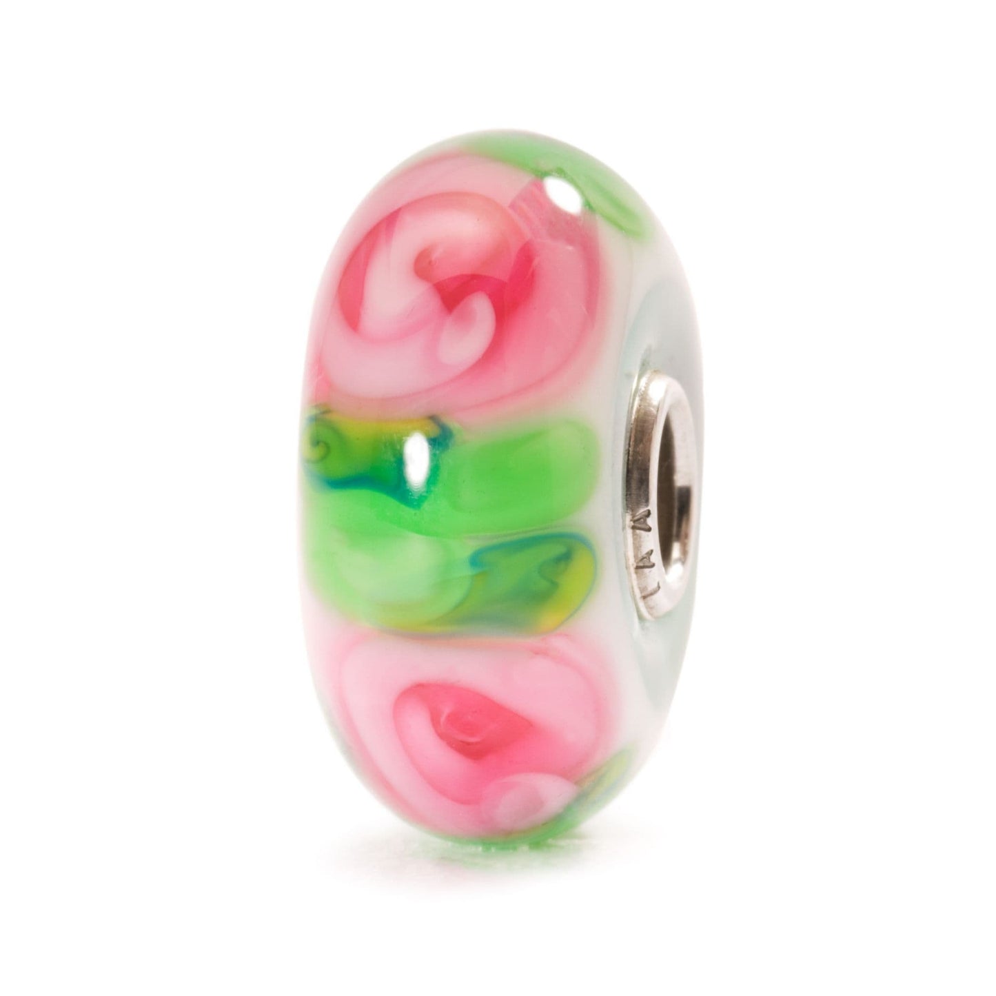 Trollbeads Rose Glass Bead TGLBE-10260