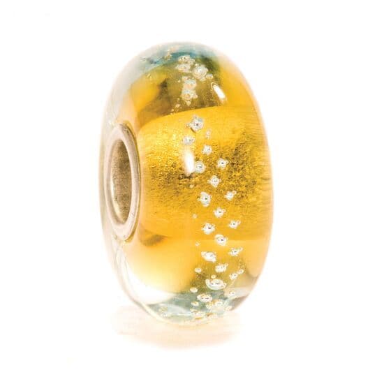 Trollbeads Silver Trace Glass Bead TGLBE-10056