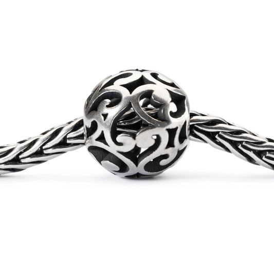 Trollbeads Soft Wind of Change Orb Sterling Silver Bead TAGBE-20141