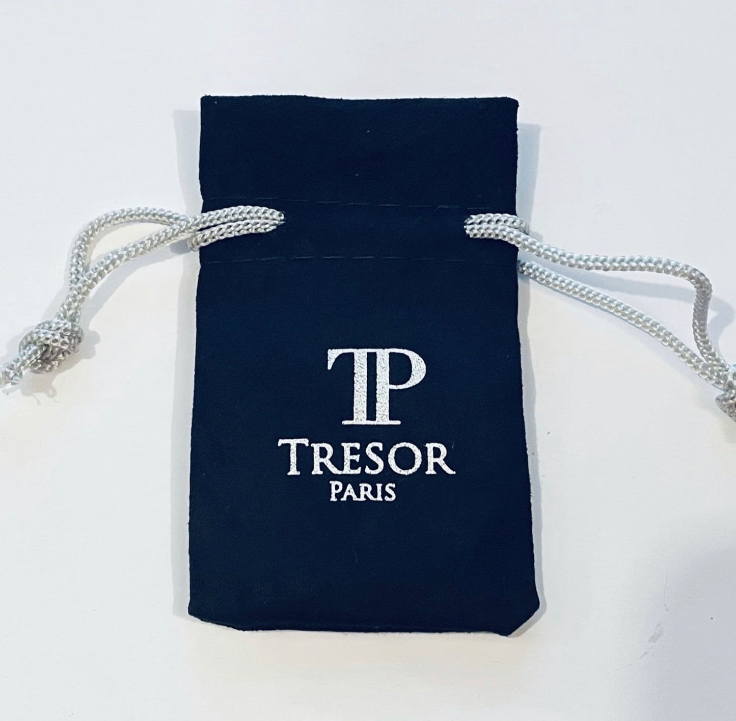 Tresor Paris 10mm Blue Agate Round Stretchy Bracelet