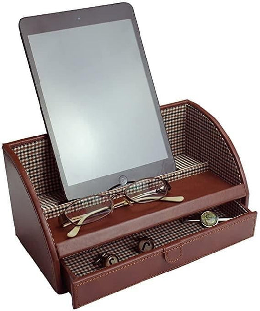 73502 Jacob Jones The Charging Valet Tan & Brown