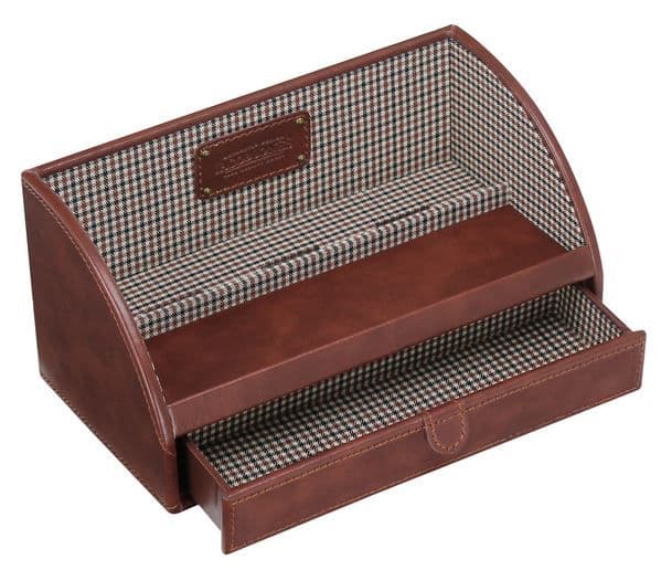 73502 Jacob Jones The Charging Valet Tan & Brown