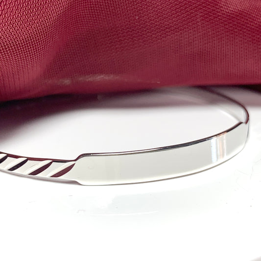 Child’s Patterned Bangle Sterling Silver